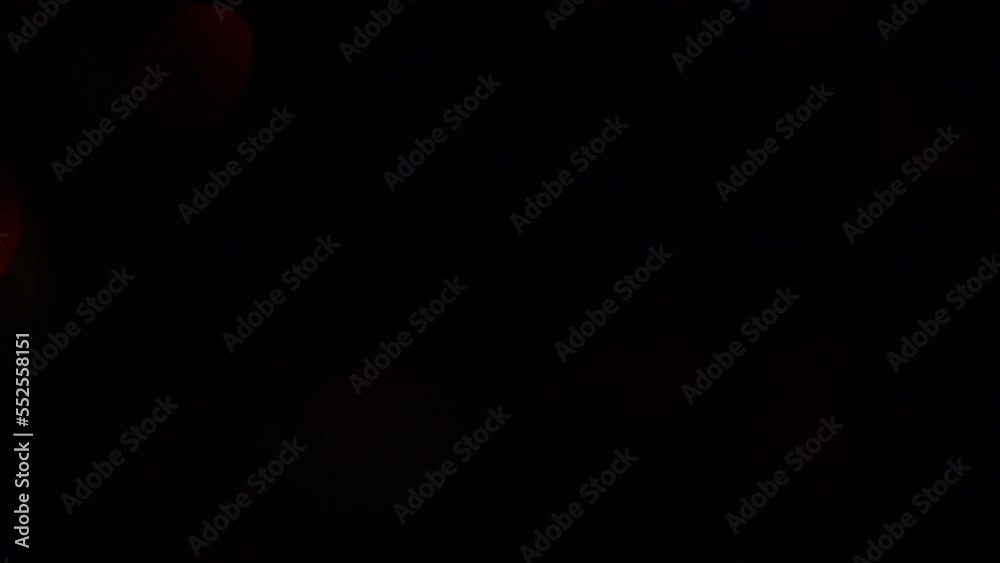 Wall mural iridescent christmas bokeh motion background. christmas bokeh transition for footages. glittering gr