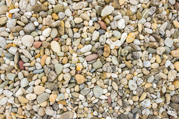 pebbles ground texture for background, wallpaper