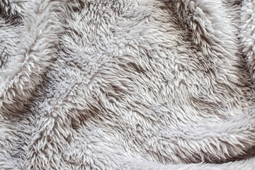 Gray wool texture, abstract fur background