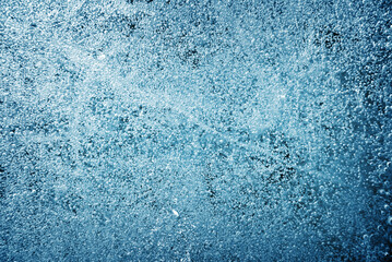 Ice frozen background mockup with copy space