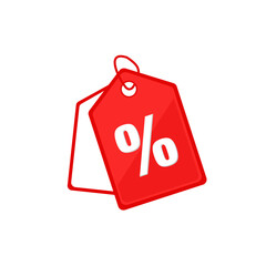 Discount icon in trendy flat style isolated on background. Discount icon page symbol for your web site design Discount icon logo, app, UI. Discount icon Vector