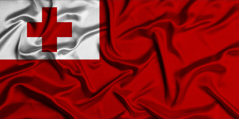 Illustration of Tonga flag