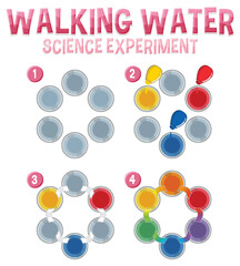 Walking Water Science Experiment
