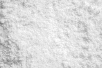 White snow texture background high angle view