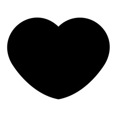 love glyph icon
