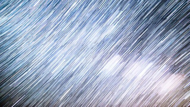 Spring Season Milky Way Galaxy Startrails Astrophotography Time Lapse