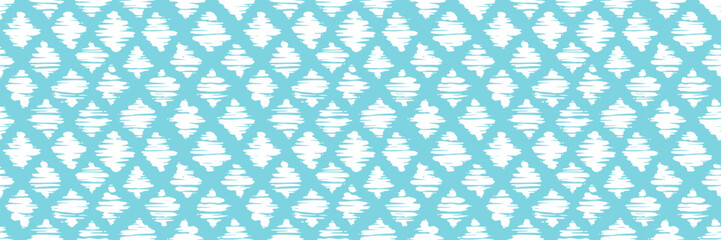 Grunge doodles pattern. Tribal simple ornament seamless pattern. Grunge ethnic background. Simple ikat doodle pattern. Modern fabric design. 80s or 90s clothes fabric. Contemporary ornaments.