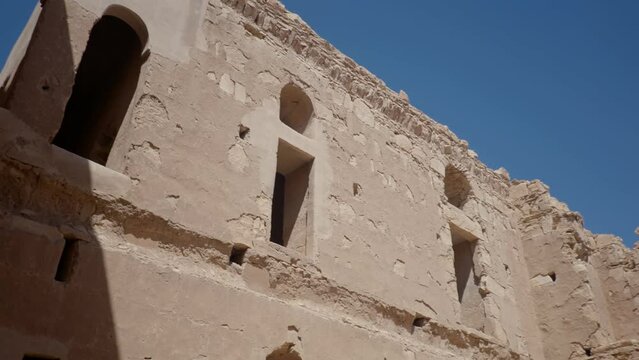 Qasr Kharana, desert castle in eastern Jordan, about 60km east of Amman and relatively close to the border with Saudi Arabia (also known as Qasr al Harrana, Qasr Kharana, Kharaneh or Hraneh)