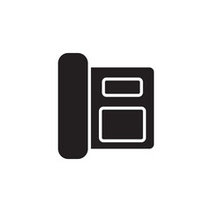 telephone Icon for Website, UI UX Essential, Symbol, Presentation, Graphic resources