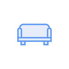 sofa bed vector for Icon Website, UI Essential, Symbol, Presentation