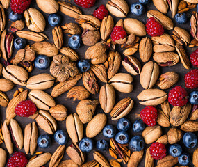 nuts and berries