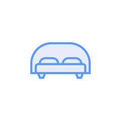 bedroom vector for Icon Website, UI Essential, Symbol, Presentation