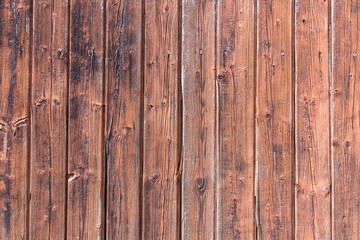 Old weathered natural wood wall for background or banner