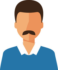 Pleple avatar, man icon.