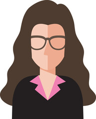 Pleple avatar, woman icon.