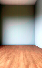 empty room with wall