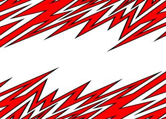 Obraz premium Abstract background with arrow spike pattern and with some copy space area