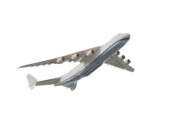 Airplane plane flight jet in PNG isolated on transparent sky background