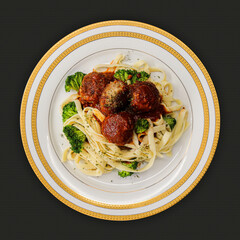 Healthy food, keto diet, diet lunch concept. Top view 