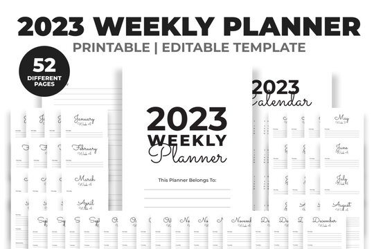 2023 Weekly Planner 