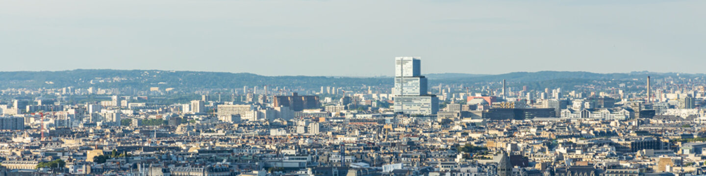 Tower of the judicial court of Paris building, France
