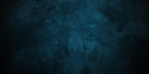 Dark Blue background with grunge backdrop texture, watercolor painted mottled blue background, colorful bright ink and watercolor textures on white paper background.