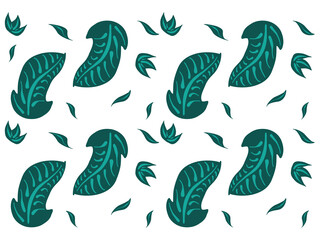 green plants pattern illustration PNG