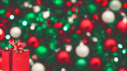 christmas tree with lights