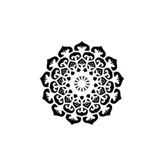 ornamental round lace ornament