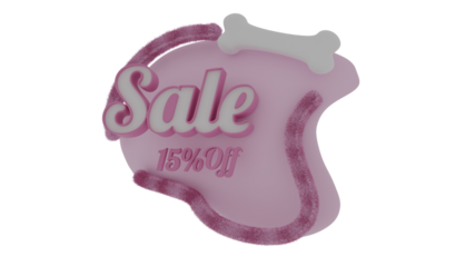 Rubber stamp with a text