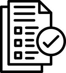 Fototapeta premium Approved Vector Icon Design Illustration