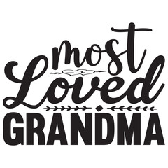Most Loved Grandma 