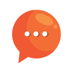 speech bubble message