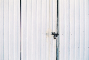 Metal Gate with Lock