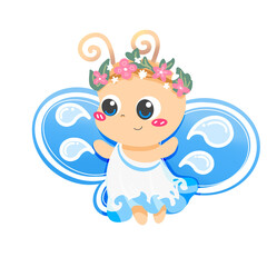 Little cupid cute baby boy