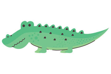 cute crocodile animal