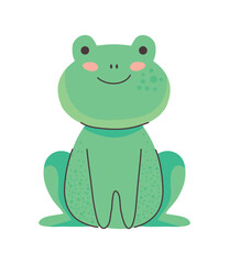 Obraz premium cute toad animal