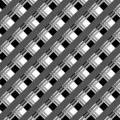  plaid pattern in grey, white and black. background