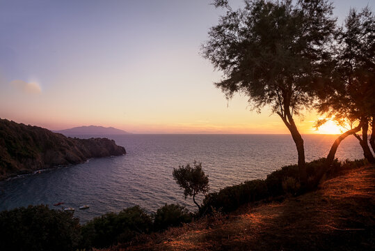 Baita di Calamoresca Italia Toscana Tramonto