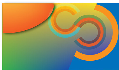 abstract background with circles