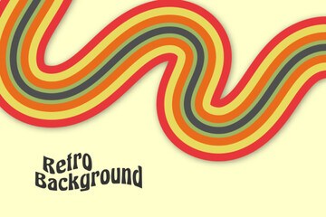 Abstract retro background design