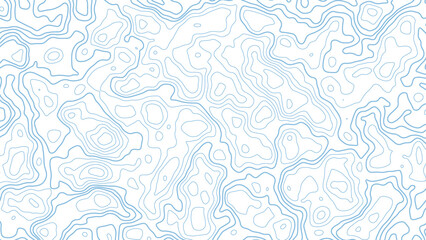 Abstract topography vector background. Line topography map design. 
The concept of conditional geographical pattern and topography.	