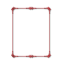 Obraz premium frames in vintage style with elements of ornament, art, pattern, background, texture, Vector illustration eps 10, Art.