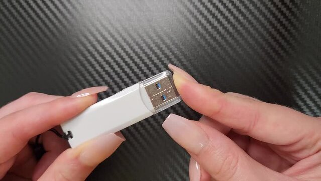 Flash drive - adapter for micro SD. USB adapter for micro SD