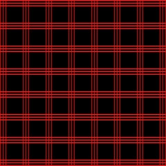 red plaid pattern