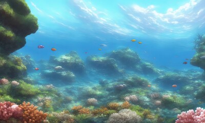 Obraz premium Sea - Ocean - Coral - Aquatics