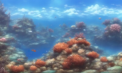 Fototapeta na wymiar Sea - Ocean - Coral - Aquatics