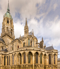 Fototapeta na wymiar Cathedral of Bayeux, France