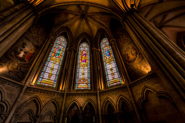 Obraz premium Notre Dame Cathedral of Bayeux Interior