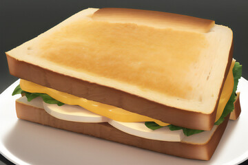 Anime Style Sandwich